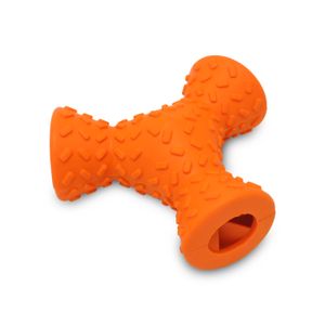 Juguete para perro de forma TRIANGULAR con pupos estimulantes. - VIDA DE PERRO
