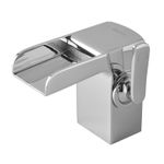 FONTE-MONOMANDO-BAJO-PARA-LAVAMANOS-diseño-con-caida-de-agua-tipo-cascada-que-brinda-alta-estetica-al-cuarto-de-baño.