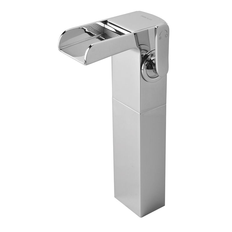 FONTE-MONOMANDO-ALTO-PARA-LAVAMANOS-Moderno-diseño-con-caida-de-agua-tipo-cascada