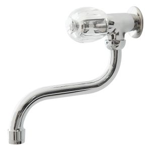 Llave de cocina ARIES cromado con desagüe y sifón. - EDESA
