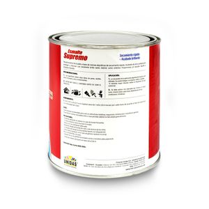 Esmalte alquídico sintético de secado rápido y de acabado BRILLANTE; 1 l. - PINTURAS UNIDAS