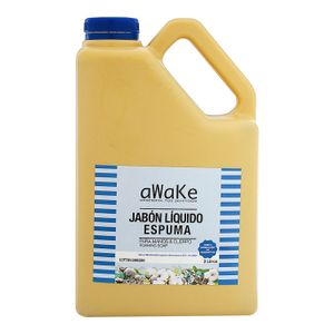 Jabón líquido de espuma con sensación sedosa de aroma a COTTON BOBSON; 2 lt. - AWAKE