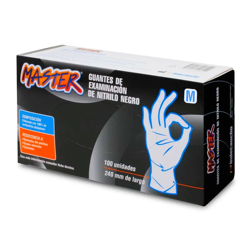 Guantes-de-examinacion-de-nitrilo-talla-MEDIUM-sin-polvo--Alta-comodidad-y-precision--pack-x-100-
