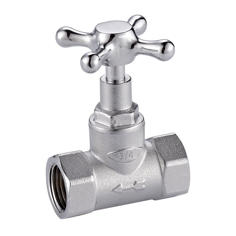 LLAVE-DE-PASO-3-4”-LIVIANA-CROMADA-Llave-de-paso-para-control-de-flujo-del-agua