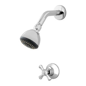 Llave campanola para ducha NEW PRINCESS cromada con regadera. - EDESA