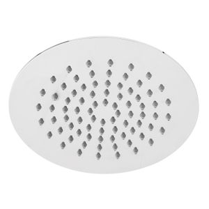 Regadera redonda slim ABS latón cromado de 20 cm. - BRIGGS