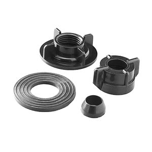 Kit tuerca de acople y ajuste para llaves sencillas, Lavamanos y Grifería de cocina. - EDESA