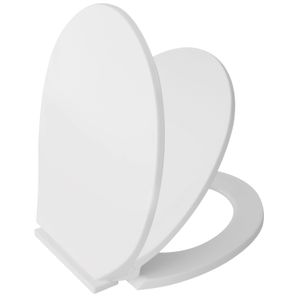 Asiento para inodoro status premium redondo blanco. - EDESA