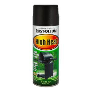 Pintura en spray para ALTAS TEMPERATURAS a base de esmalte sintético ultra duro; 340 ml. - RUST-OLEUM