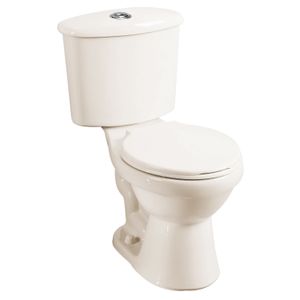 Inodoro EVOLUTION dual flush redondo con asiento bone. - EDESA