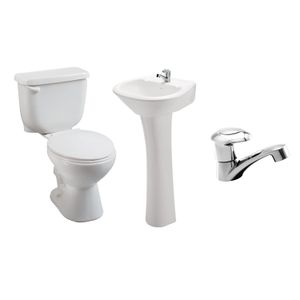Combo de baño completo con set de instalación. - EDESA