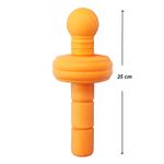 Juguete-para-perro-de-20-cm-color-naranjaelaborado-en-caucho-no-toxico.