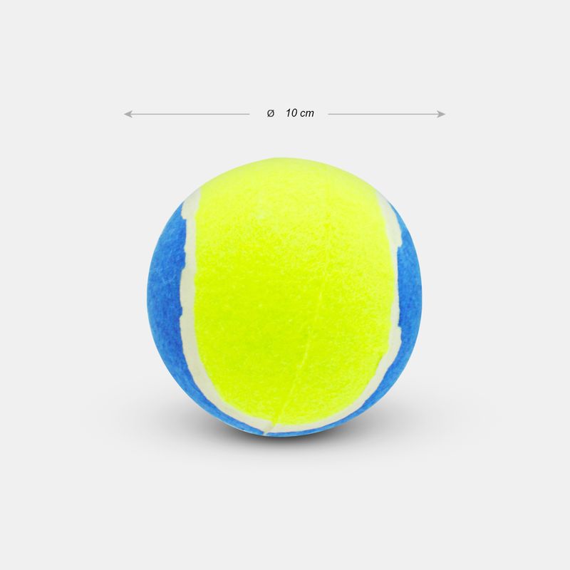 Juguete-para-perro-tipo-PELOTA-DE-TENIS-de-10-cm-de-diametro-con-textura-afelpada-super-suave.