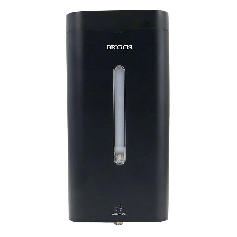 BRIGGS-SENSE-DISPENSADOR-NEGRO-Tecnologia-con-sensor-diseñado-especialmente-para-lugares-de-alto-trafico.