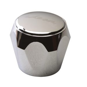 Manija tipo shelby cromada para grifería de lavamanos, ducha y cocina. - EDESA
