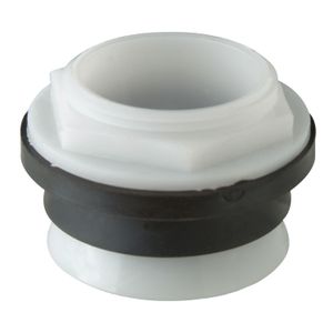 Spud de 1-1/2" de plástico para urinario. - BRIGGS