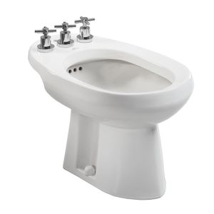 Bidet blanco estilo "Margery" para grifería Bimando. - BRIGGS