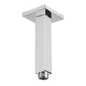 Brazo de ducha vertical cuadrado de 12 cm cromado. - BRIGGS