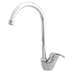 Monomando Vittoria para cocina de latón cromado. - EDESA