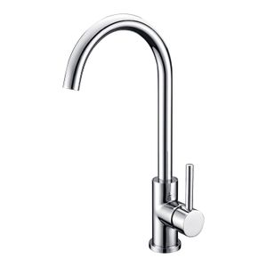Monomando Scarlet para cocina de latón cromado. - BRIGGS