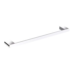 Toallero de baño Cuadrado cromado de 60 cm. - BRIGGS