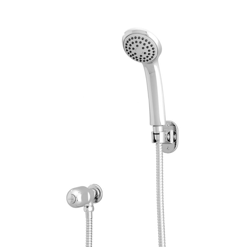 Ducha-de-mano-tipo-telefono-llave-Manilla-de-laton-cromado-y-plastico-ABS.
