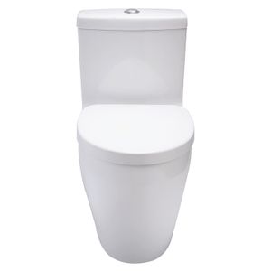 Inodoro FONTE eco dual flush slow down blanco. - BRIGGS