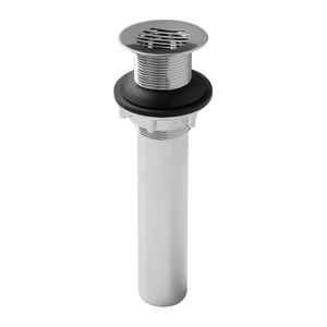 Desagüe de 1-1/4" ABS cromado con rejilla para lavamanos con rebosadero. - BRIGGS