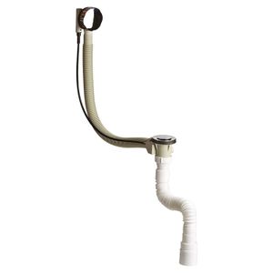 Desagüe automático para bañeras con botón regulador y tapón cromado ideal para bañeras
con rebosadero.
- EDESA