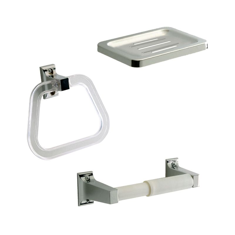 Juego-de-baño-mini-linea-Mossini-de-3-piezas-de-laton-cromado.