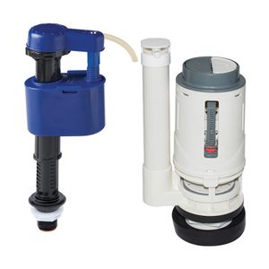 Herraje para inodoro de dos piezas. Conserver Dual Flush. - EDESA
