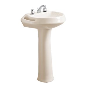 Lavamanos con pedestal ASPIO PLUS blanco. - EDESA