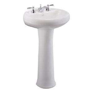 Lavamanos con pedestal SIBILA blanco. - BRIGGS