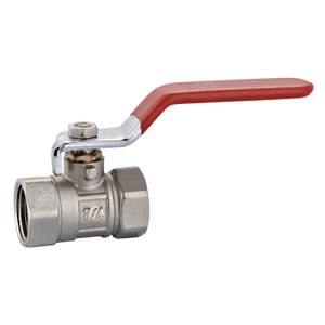 Llave de paso esférica de 3/4 pulgada estándar con manilla tipo palanca. - EDESA