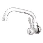 Llave-sencilla-Shelby-pico-alto-de-pared-para-cocina-de-laton-cromado.