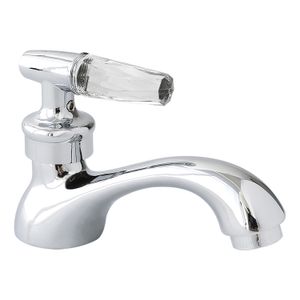Llave sencilla Corvus Plus (pico largo), para lavamanos de laton cromado. - EDESA