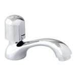 Llave-sencilla-Econovo-Plus--pico-largo--para-lavamanos-de-laton-cromado.