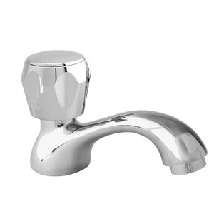 Llave sencilla Shelby Plus para lavamanos de laton cromado. - EDESA