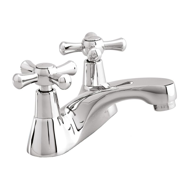 Llave-mezclador-New-Princess-centerset-4--para-lavamanos-con-kit-de-laton-cromado-y-manija-tipo-cruz.
