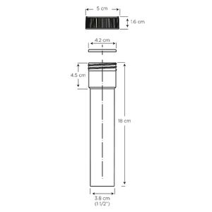 Alargue de desague de 1 1/2" para fregadero de cocina. - EDESA