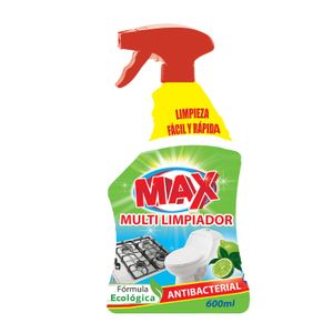 Multilimpiador antibacterial con aroma a limón; 600 ml - MAX
