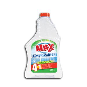 Limpia vidrios de repuesto con película protectora para vidrios y parabrisas; 600 ml - MAX
