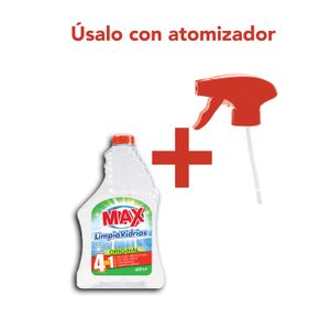 Limpia vidrios de repuesto con película protectora para vidrios y parabrisas; 600 ml - MAX