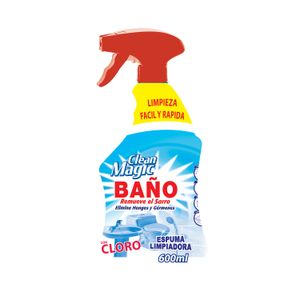 Limpiador desinfectante para baños; 600 ml - CLEAN MAGIC