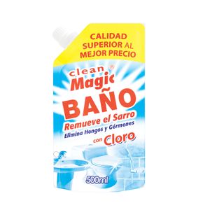 Limpiador desinfectante de repuesto para baños; 500 ml - CLEAN MAGIC