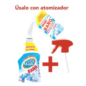 Limpiador desinfectante de repuesto para baños; 500 ml - CLEAN MAGIC