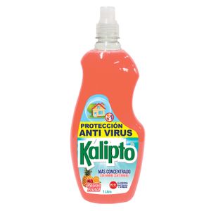 Desinfectante líquido multiusos con aroma a pasión frutal; 1 lt - KALIPTO