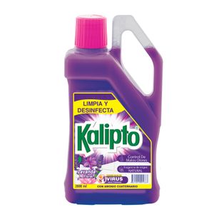 Limpiador desinfectante multiusos con aroma a lavanda floral; 2 lt - KALIPTO