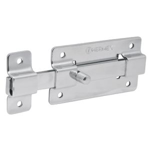 Pasador de barra plana 4" acabado cromo - HERMEX