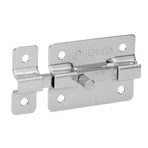 Pasador de barra plana 2" acabado cromo - HERMEX